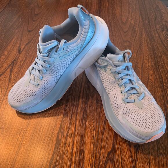Saucony Shoes - Saucony Guide 17 Running Athletic Shoes Cloud Size 9 No Insoles Grey Blue white